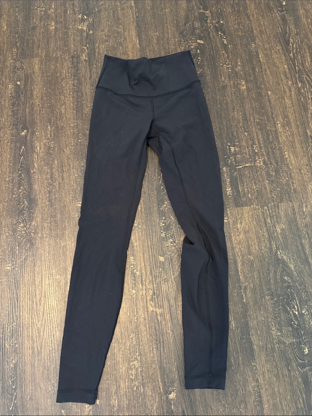 High-Waist Black Leggings